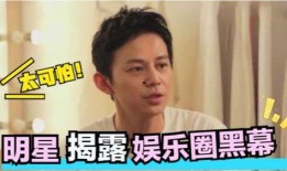 何炅爆料的娱乐圈内幕,何炅曝惊人内幕，明星生活背后真相曝光