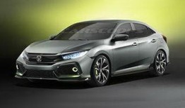 最新款思域爆料照片,动感外观与科技配置完美融合，引领潮流新风尚”